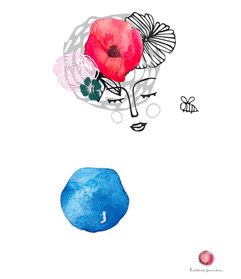 Hélène HARMEGNIES Contours Grenadine