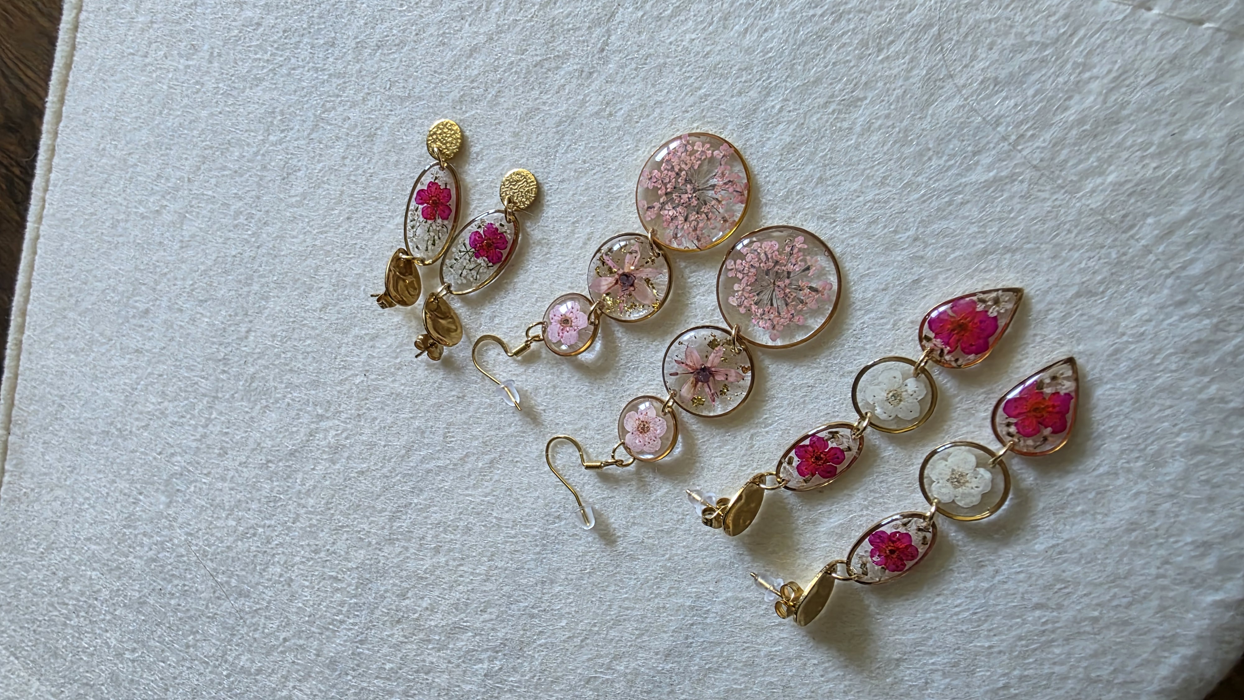 Stéphanie FAUCHOIS, Bijoux en fleurs naturelles